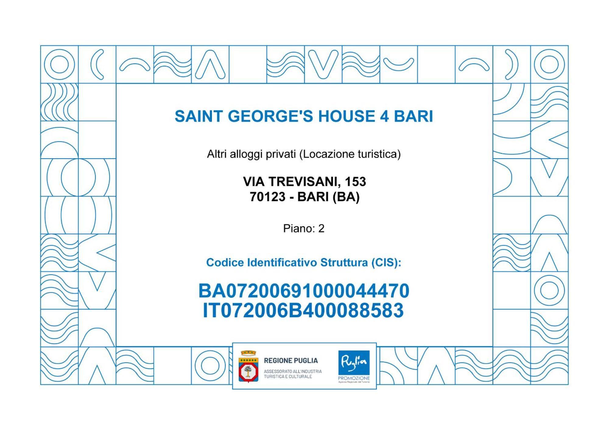 Saint George'S House 4 Bari Apartamento Exterior foto